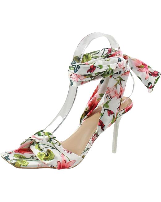 INC Multicolor Kyla Printed Made Ankle Strap