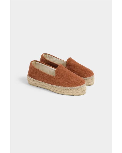 Manebí Brown Double Sole Espadrilles