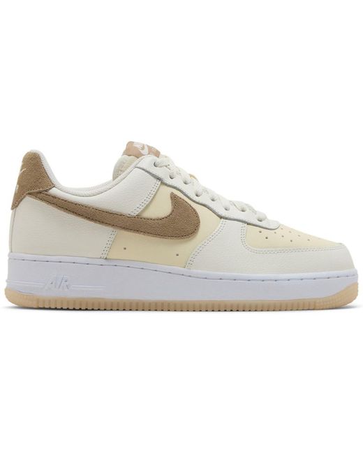 Nike Black Air Force 1 Low '07 Lv8 Coconut Milk Khaki for men