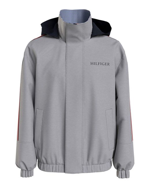 Tommy Hilfiger Men's Sherpa-Lined Softshell Hooded Jacket - Macy's