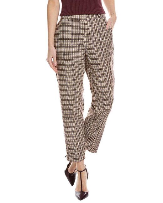 Vince Camuto Gray Tailored Straight Leg Pant