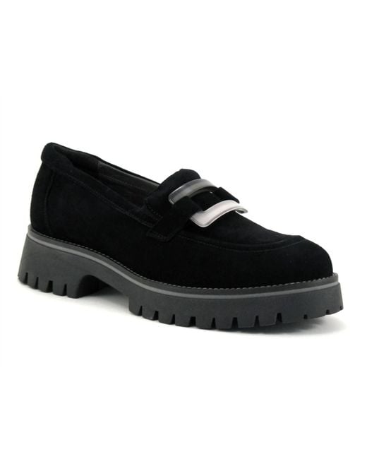 Softwaves Black Vanna Loafer
