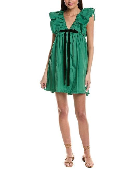 O.P.T Green O.P.T. Didi Mini Dress