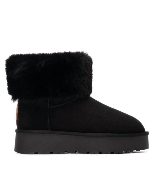 Xti Black Round Toe 144719 Booties