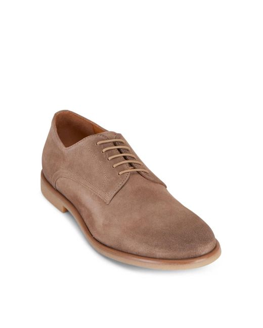 To Boot New York Brown Asher Velvet Suede Oxford for men