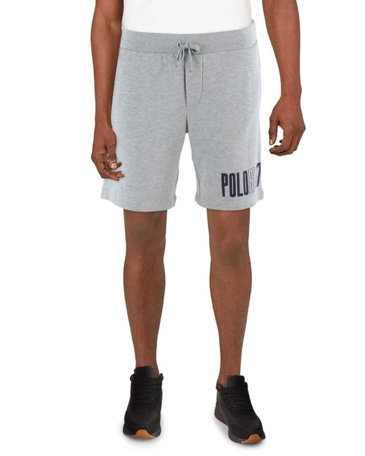 Polo Ralph Lauren Blue Andover Fleece Logo Flat Front Tie-waist/belted for men