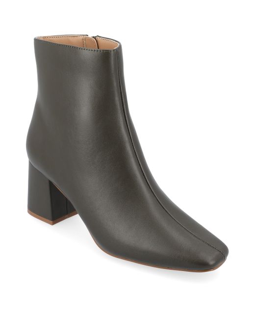 Journee Collection Gray Collection Tru Comfort Foam Wide Width Haylinn Booties