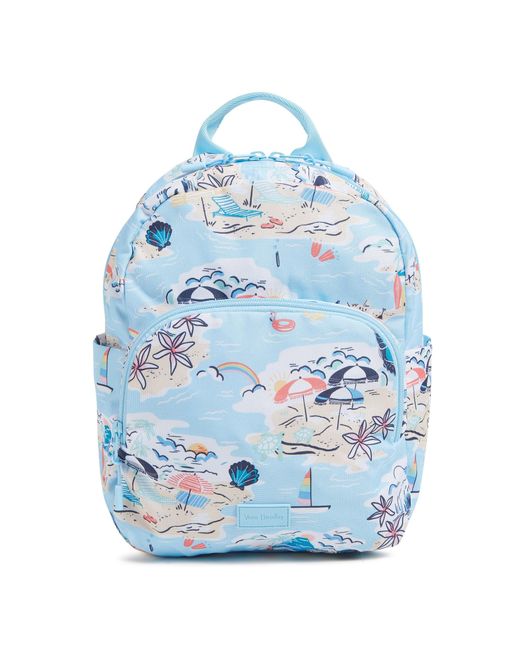 Vera Bradley Essential Compact Backpack in Blue Lyst
