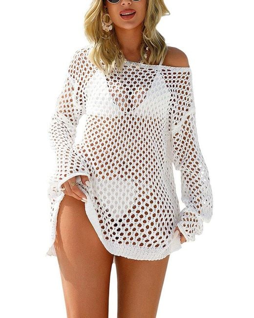 ENJOY PETRA White Beach Mini Dress