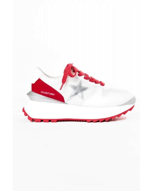 Vintage Havana Red Major Platform Sneakers