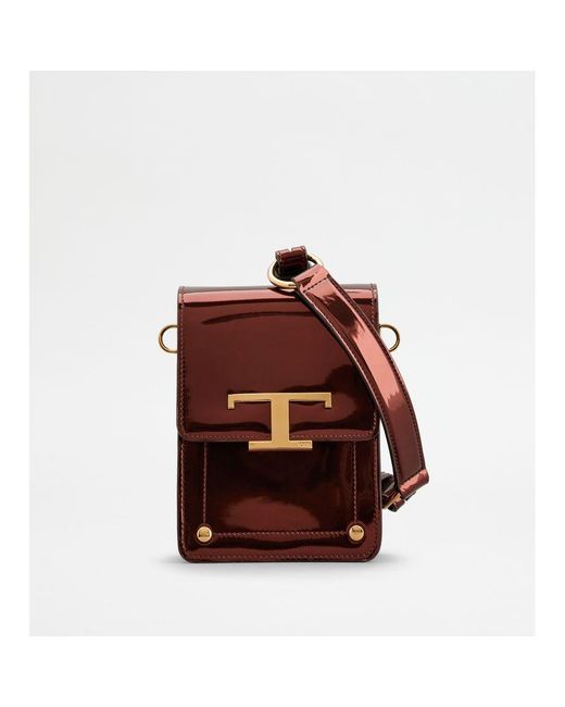 Tod's Brown T Timeless Bag
