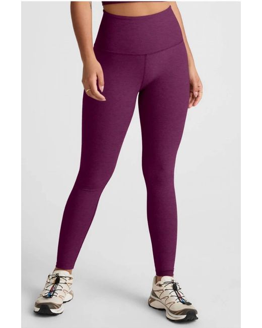 Beyond Yoga Purple Caught