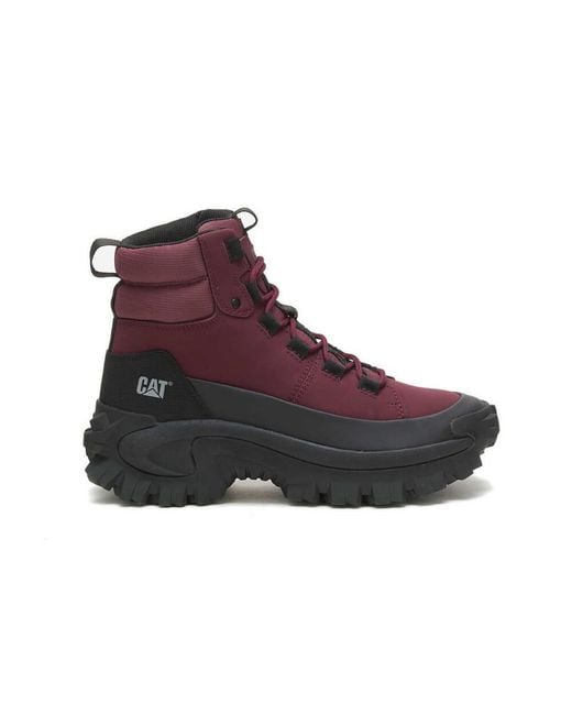 Caterpillar Purple Trespass Galosh Waterproof Shoe Black/windsor Wine P110843 for men