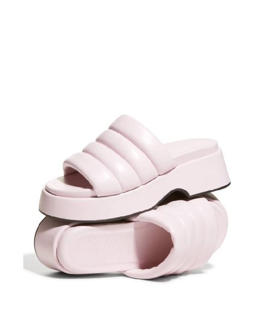 quilted platform slides
