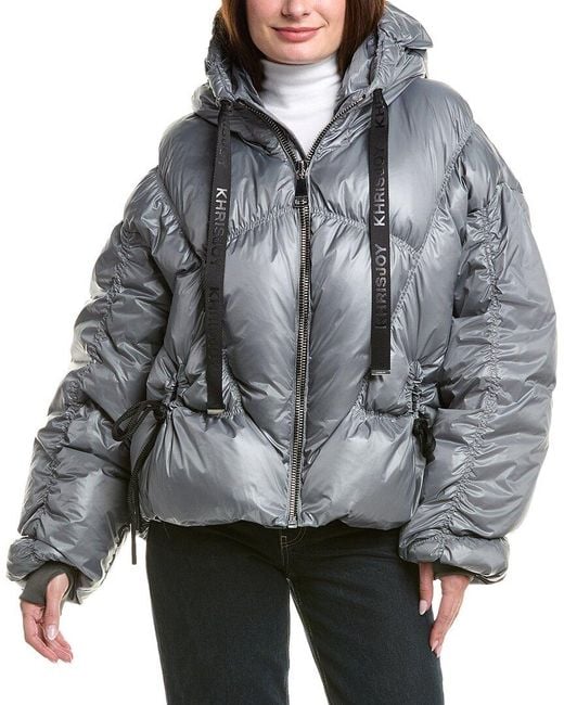 Khrisjoy Gray Khris Cloud Puffer Jacket
