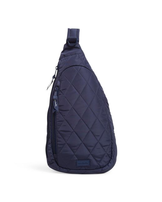 Vera Bradley Blue Ultralight Essential Sling Backpack