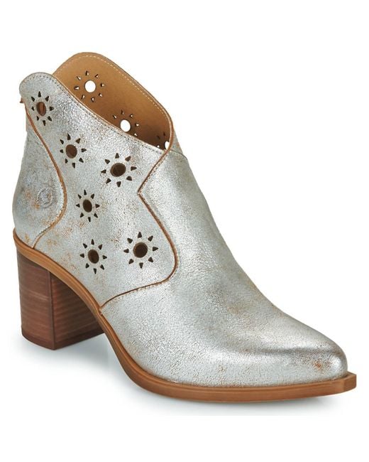 Casta Gray Terry Bootie