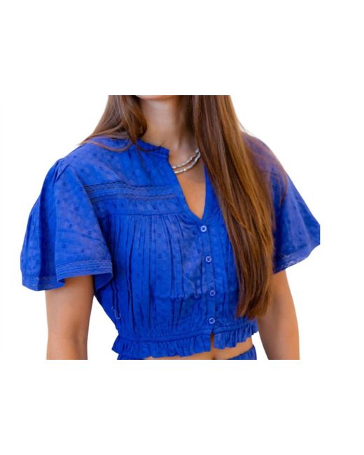 Bila77 Blue Aria Top