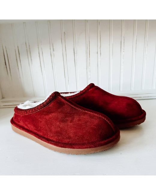 Very G Red Cheers Platform Slipper
