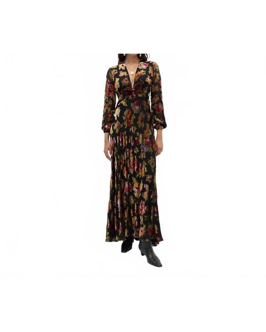 Rixo Black Emory Gown