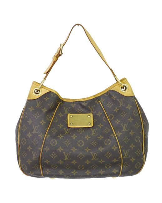 Louis Vuitton Blois Brown Canvas Shoulder Bag (Pre-Owned)