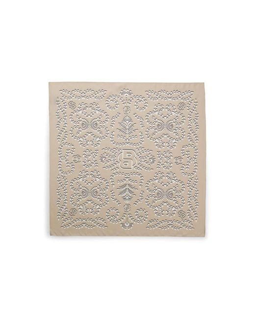 Boss Natural Printed Scarf