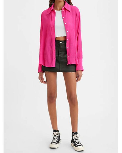 Levi's Pink Icon Skirt
