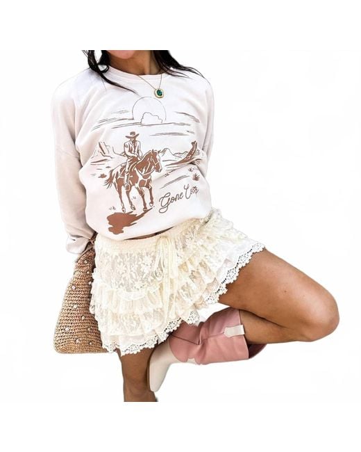 The Laundry Room Natural Gone Country Sweatshirt