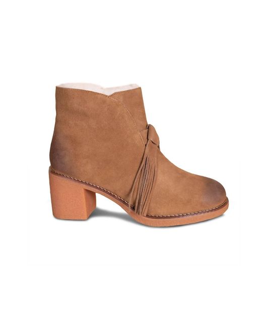 Cloud Nine Brown Ladies Madison Sheepskin Boot
