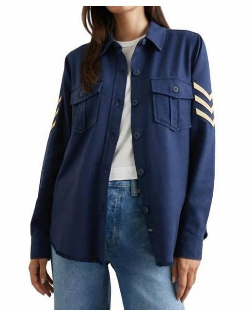 Rails Blue Loren Shirt Jacket