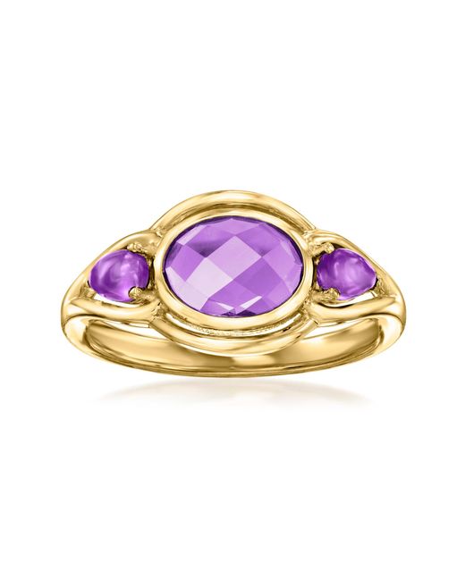 Ross-Simons Purple Amethyst Ring