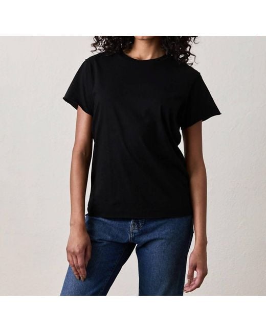 NSF Black Moore Slouchy Short Sleeve Crew Tee