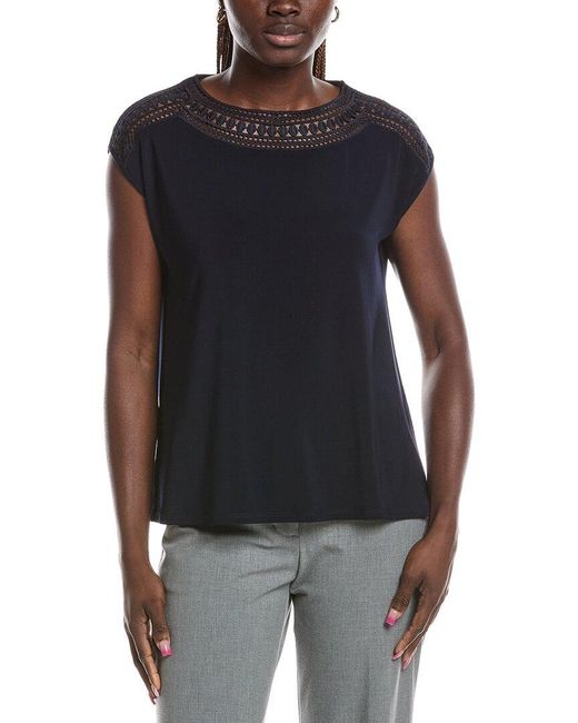 Joseph Ribkoff Black Blouse