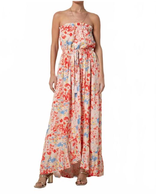 chinese dress ladies Tart Amaya Maxi Dress Black/White Multi Print / Xs