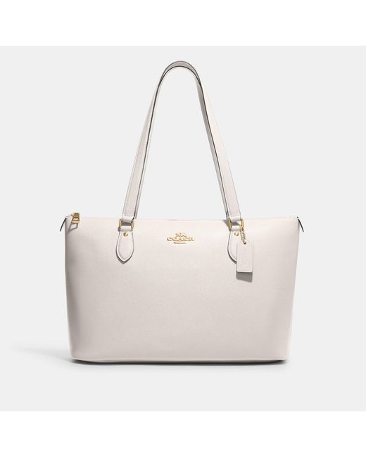 Coach Outlet Gallery Tote in White Lyst