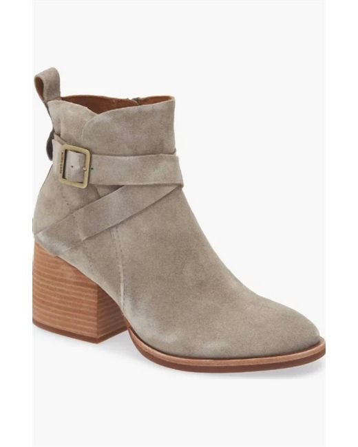 Kork-Ease Brown Joelle Leather Ankle Boot