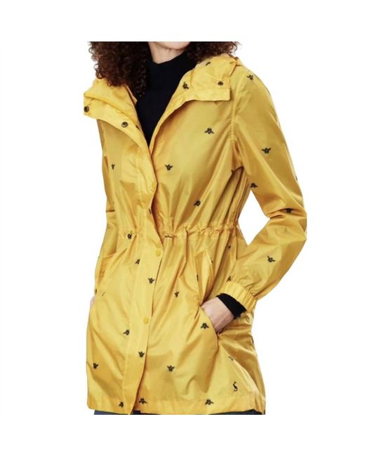 Joules Yellow Golightly Jacket