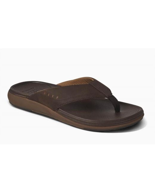 Reef Black Cushion Norte Sandal for men