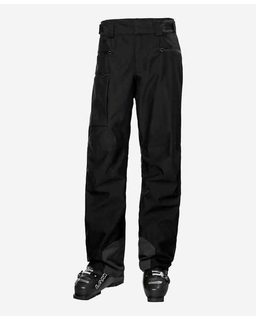 Helly Hansen Black Garibaldi Pants for men