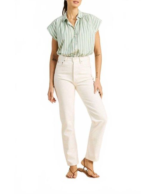 Trovata White Della Button Down Shirt