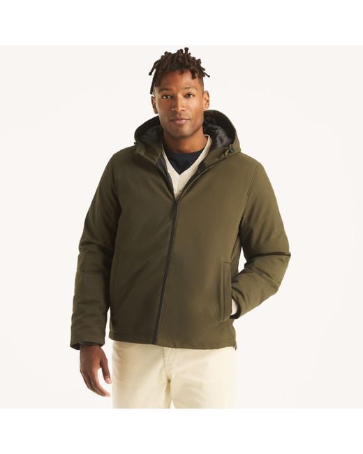 Nautica Green Full-Zip Jacket for men