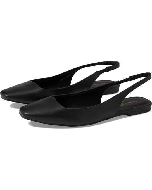 Chinese Laundry Black Rhyme Time Flat Shoes