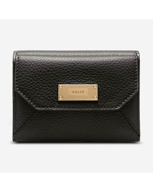 Bally Black Leir Suzy Leather Wallet 6224590