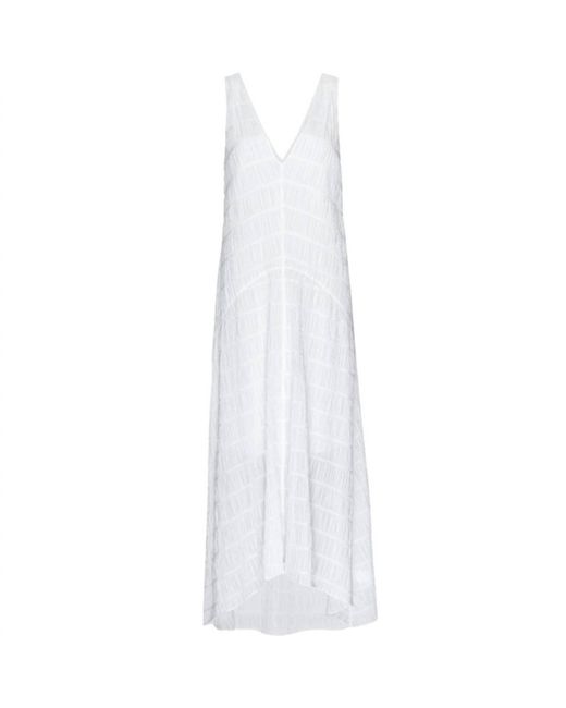 FRAME White Savannah Long Dress
