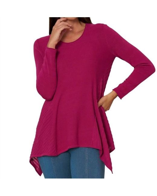 Stella Carakasi Purple Just Right Sweater