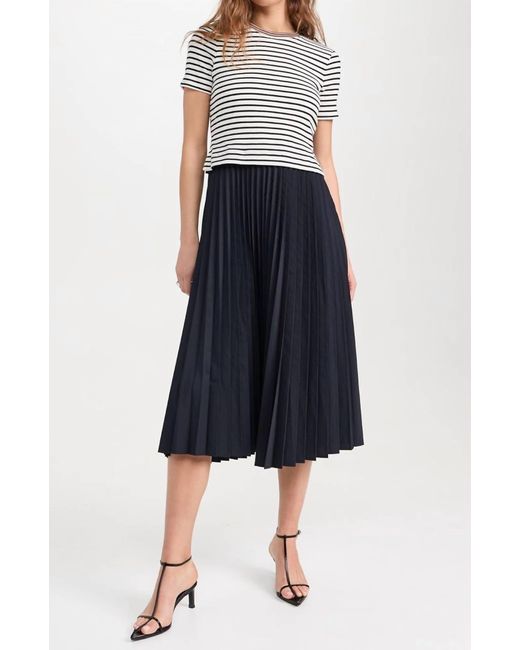 Tanya Taylor Blue Logan Dress