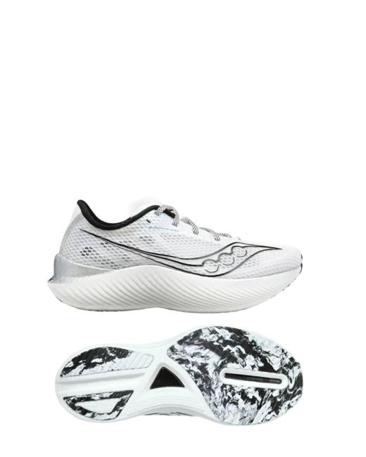 Saucony Gray Endorphin Pro 3 Running Shoes for men