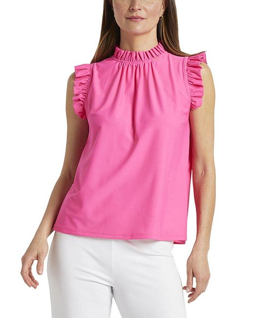 Jude Connally Pink Mylie Sleeveless Top
