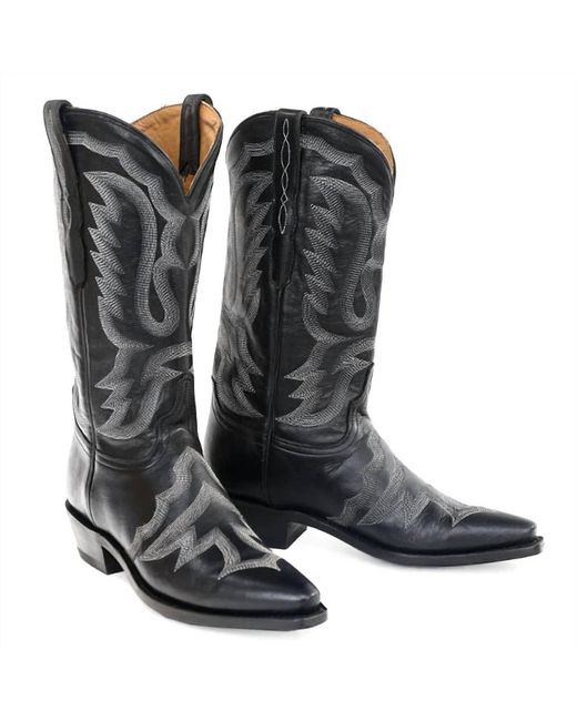 Lucchese Black Sage Boots