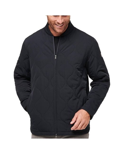 Travis Mathew Black Come What May Jacket for men